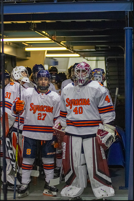 Ready to Walk Out, 2022-2023 - #31 Chris Spano, #27 Anthony Larkin, #40 AJ Finta